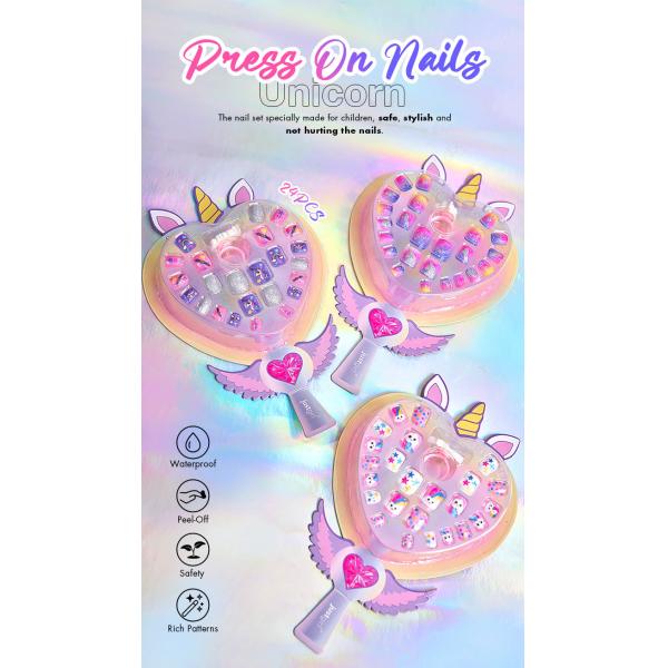 Fashionable Reusable Press On Fake Nails Various Style BSCI Certified