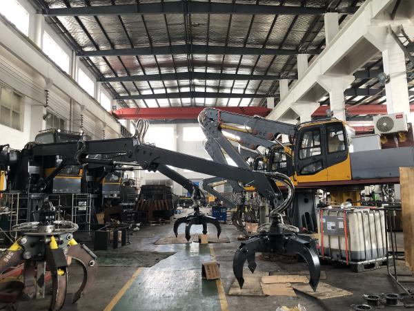 Material Handling Fixed Grab Machine Grapple Machine