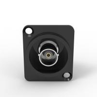 Connecteur vidéo BNC électrique féminin imperméable à l'eau 50 Ohm Impédance