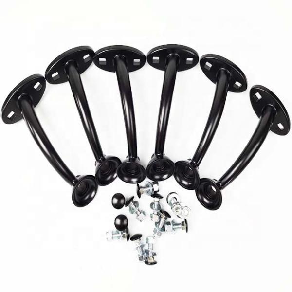 Steel Street Rat Hot Rod Black or Polished Headlight Stands Mounts for Universal Car Fitment Superior Performance