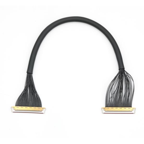 Dual 20454-050E LVDS/MIPI Cable, 38AWG PTFE Shielded High-Speed