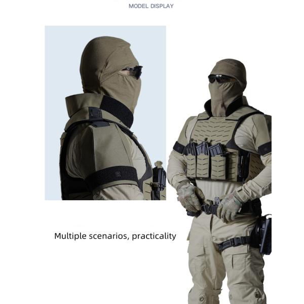 Customized Outdoor Duty Flame-retardant Headgear Aramid Black Fire Mask