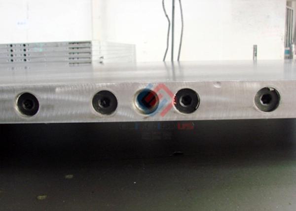 Thermic Oil Heated Hot Platen For Plywood Press 90mm Between Cross Channels