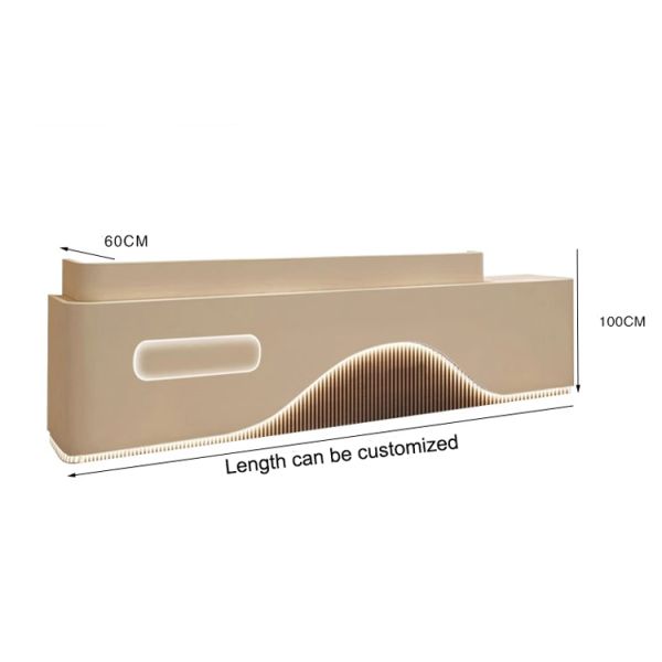 Durable New Function Restaurant Bar Counter Office Design Coffee Fast Food Shop Cashier Reception
