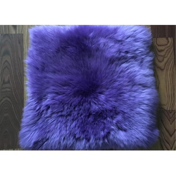 Двойник подушки сидения Ламбсвоол овчины Шеарлинг встал на сторону для кровати/софы декоративных