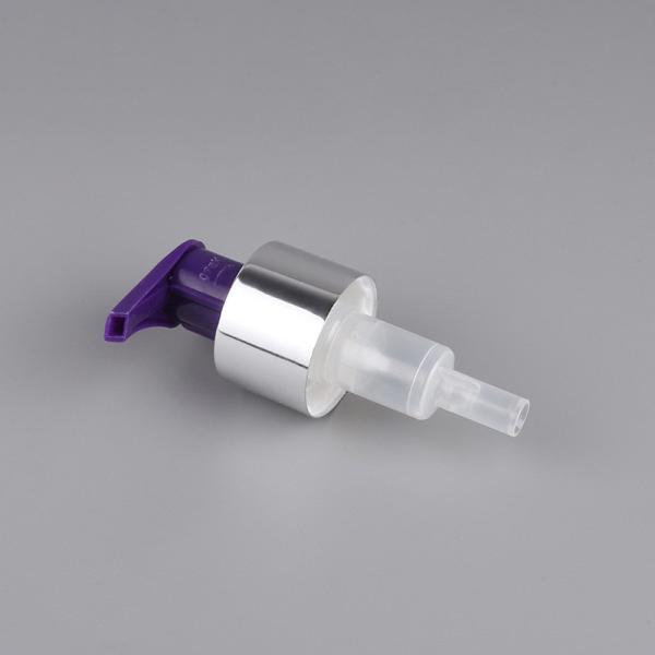 Aluminum Purple Lotion Dispensing Pump 28/410 Body Wash
