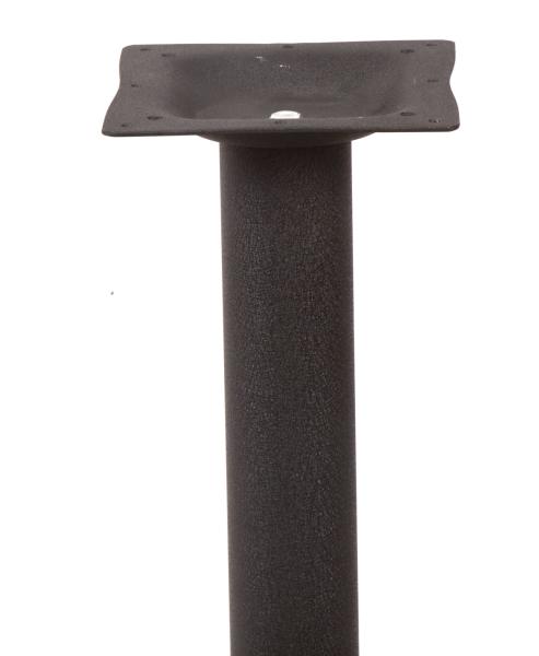 Eco Friendly Outdoor Table Base Black Wrinkle Powder Coated Coffee Table Legs