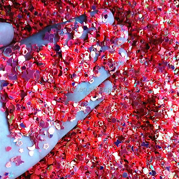 Ecofriendly Candle Making Bath Bomb Lips Soaps Resin Tumblers Art Nail Art Glitter Sticker Nails 10ml Jar Nail Powder Glitter