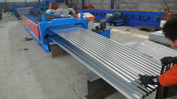 corrugated roof panel cnc machine