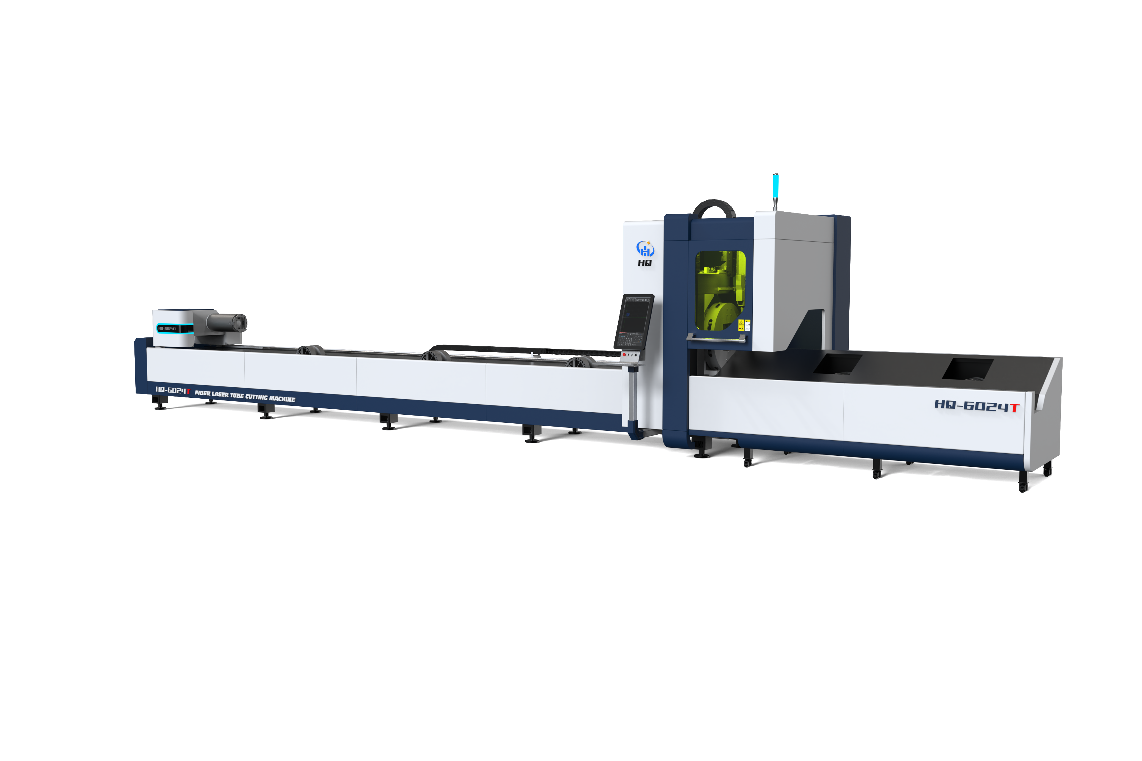 Lingman Dual-Chuck Laser Tube Cutting Machine – Precision Engineered For Stable, High-Speed Cutting– Built By A Leading Chuck Manufacturer