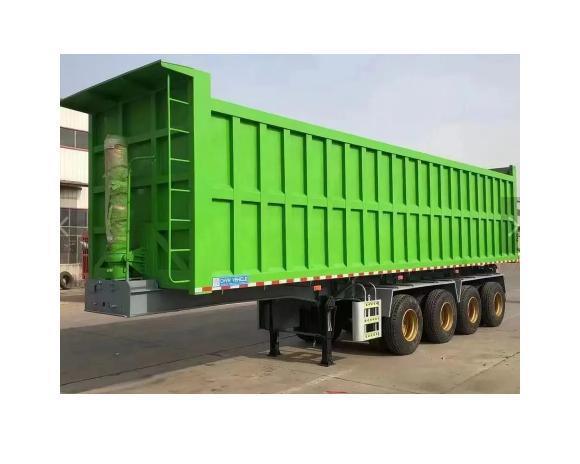 Customization 20FT 40FT Hydraulic Lift Flatbed Trailer Forward Tilt Dump Bed Semi Trailer