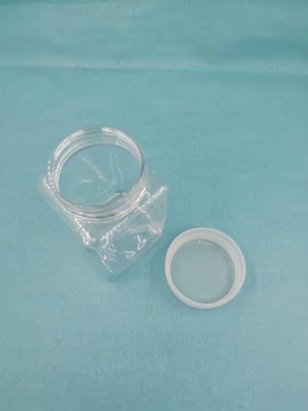 PET Material Plastic Jar For Food , 250ml Plastic Bottle Storage Containers OEM ODM