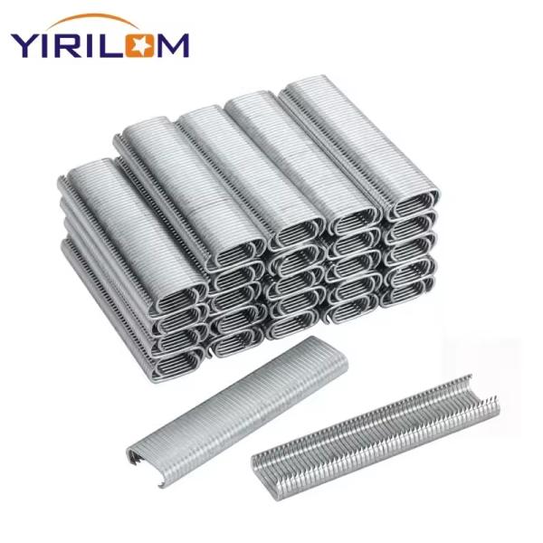 Galvanized Curved C Type Rings Nails Shock-resistant Anti-loose Industrial Equipment Hog Rings Staple