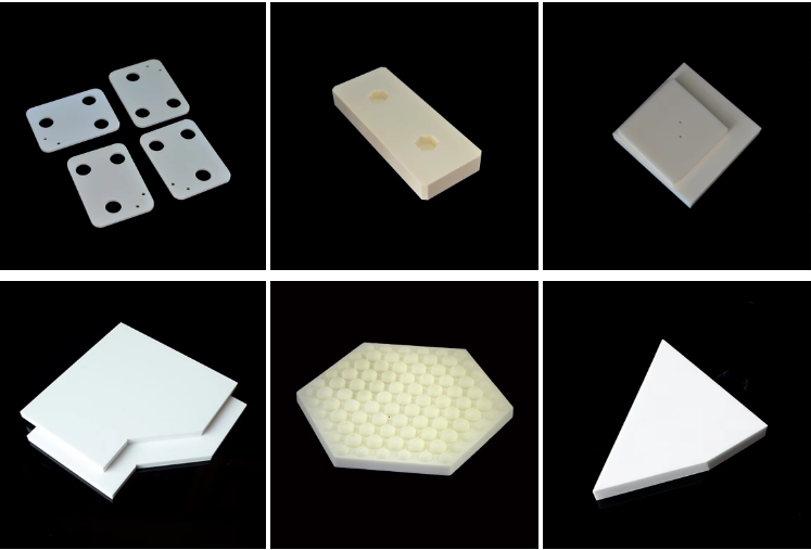 High Density 96 99 Alumina Al2O3 Substrates for Semiconductor Packaging