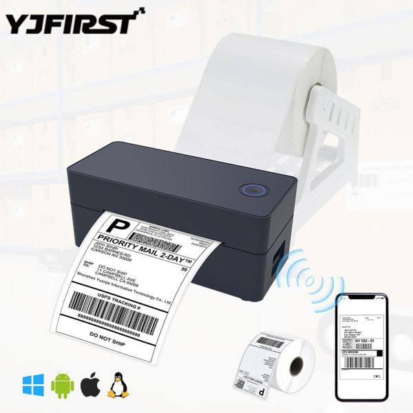 Marklife 160mm/s Fast Thermal Label Printer 4 Inch Business-Grade Barcode Shipping Label Maker