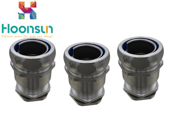 Split Type Galvanized Steel SS304 Hose Pipe Fittings IP65 Salt Resistant