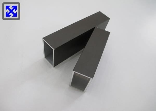 Black Painted 80 * 40 Aluminum Extrusion Profiles , Square Structural Aluminum Profiles