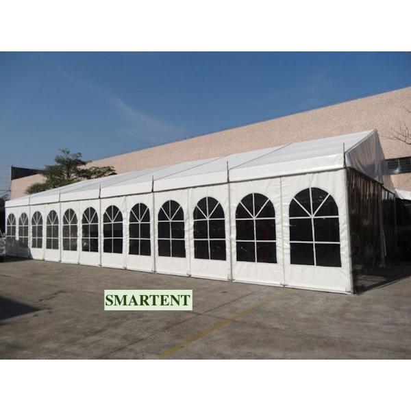 Огнезащитная белая сень газебо шатра партии 10x30 со свадьбой H6XW7XL50M PVC стенок