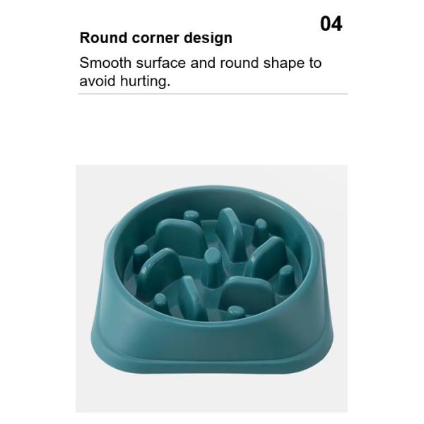 ODM Anti Choking Pet Feeders Dog Slow Food Bowl For Eating