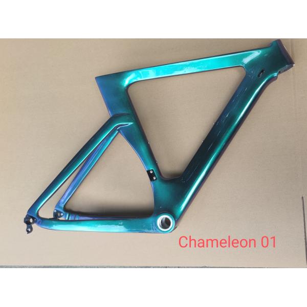 Aero Shaping Full Carbon Fiber Bicycle Frame 700C Disc Brake Road Bike Frameset