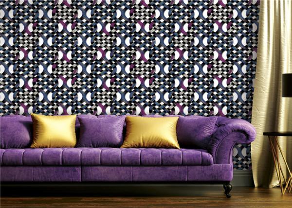 Waterproof Modern Style PVC Vinyl Wallpaper 3d Wallpaper Home Decor 0.53*10m