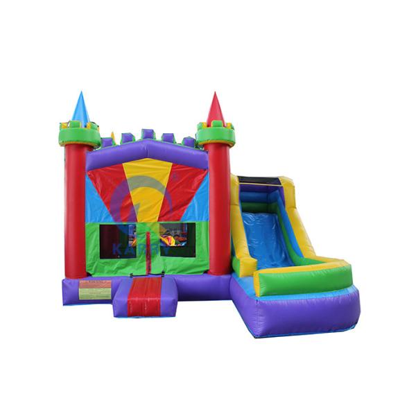 Amusement Bouncer Jumper Combo Moonwalk PVC Inflatable Bouncer with Water Slide