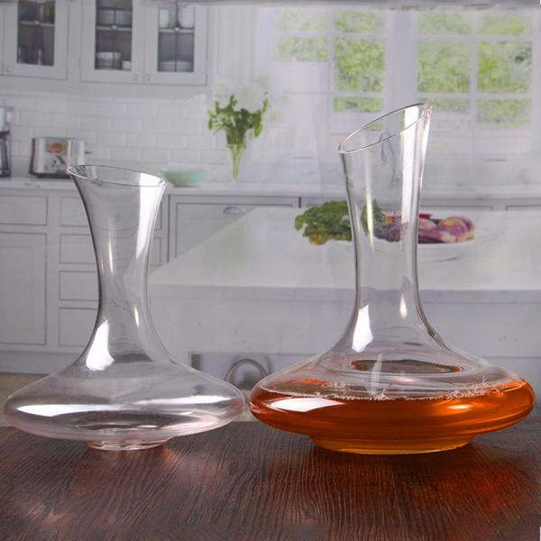 Personalised Crystal Glass Wine Decanter Hand Blown 1200ml / 1800ml Capacity