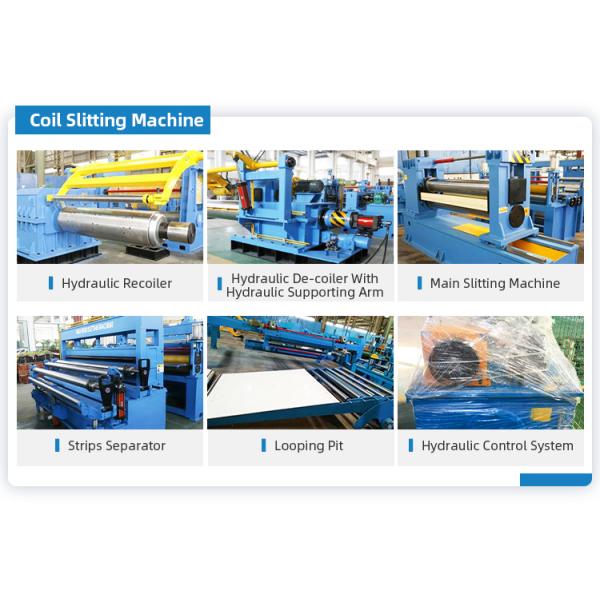 Cold Rolled Stainless Steel Slitting Machine Line 50T ODM
