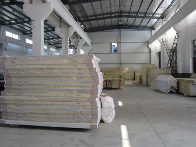 Insulated Freezer Room Ppgi 42kg/M3 Clean Room Sandwich Panel