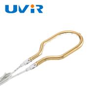 UVIR Gold Coated Ring Quartz Infrared Lamps 200-6000W