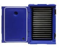 Frescura de los alimentos Transportador de bandejas para alimentos Aislado Transportador de bandejas para hornear Rojo Marrón