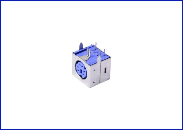 MINI DIN 8P Connector purple color