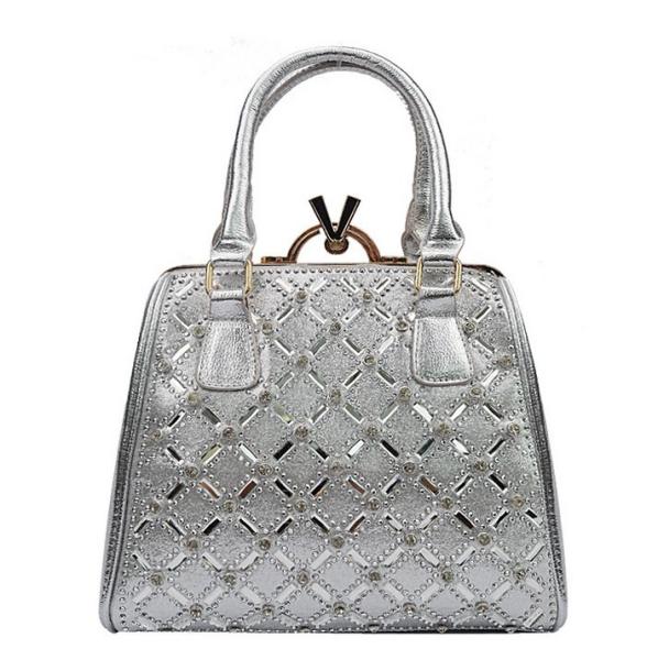 2016 new female high-end fashion diamond shell bag ladies handbag diagonal high-grade