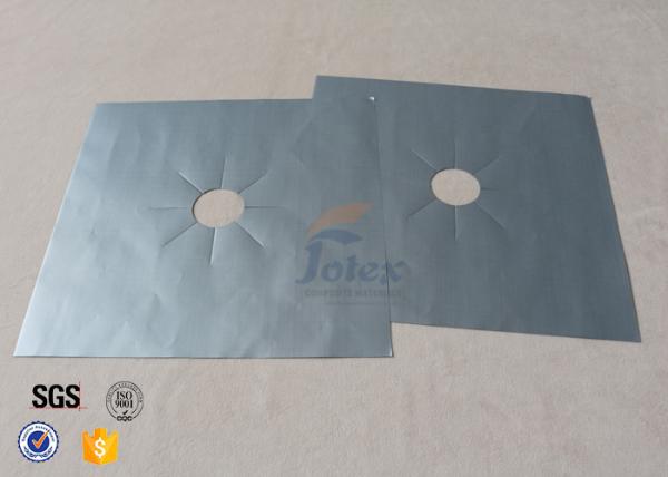 Produto comestível revestido da tela da fibra de vidro da prata PTFE resistente ao calor