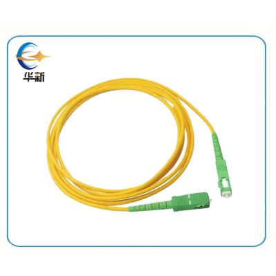 100% 3d Test Fiber Optic Patch Cord With UPC Polish And Optimal Network Performance