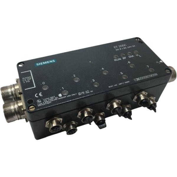 SIEMENS 6ES7142-0BF11-0XB0 SIMATIC S5/S7, ET 200C, DIGITAL OUTPUT MODULE, Степень защиты IP66/IP67 STANDARD, 8 DO 24V DC, 2A MAX. 12 MBAUD