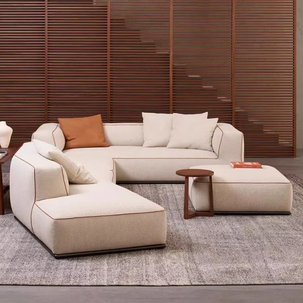 New Style Luxury Sectional Sofa Indoor Furniture Corner Sofa Set Modern Living Room Sofas