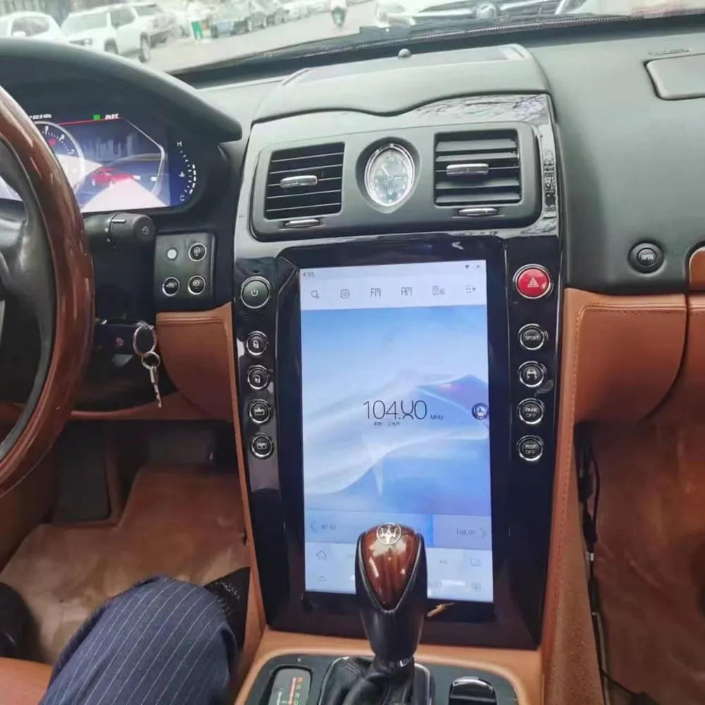 Tesla Screen Android 13 Car Multimedia Player 13,9' для Maserati Quattroporte