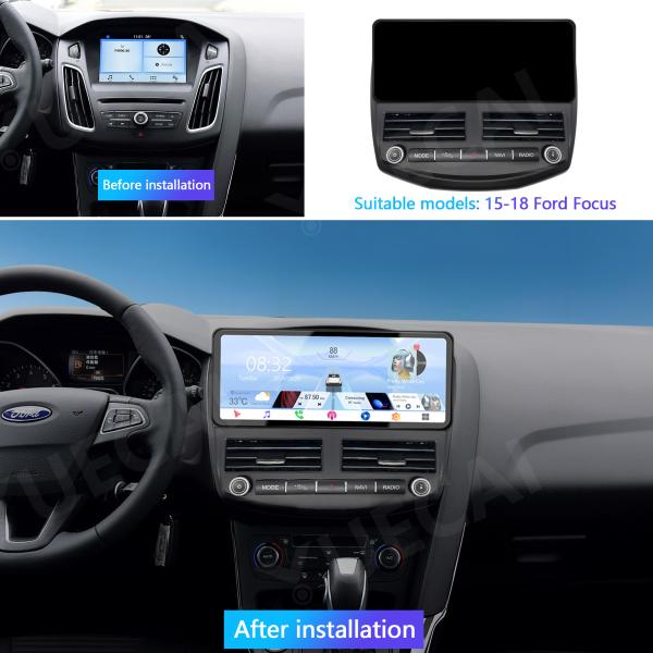 Universal Android Based Head Unit Ford Focus Head Unit Dashboard Black