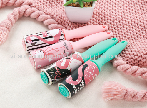 Virson Customized Paper Packing Sticky Lint Roller For Cleaning For Cleaning Clothes Cleaning Carpet Cleaning Pet Hair