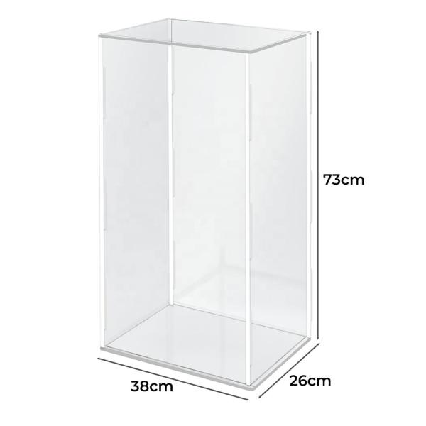 Plexiglass Acrylic Lockable Countertop Display Case Jewelry Bearbrick Case Acrylic Plexiglass