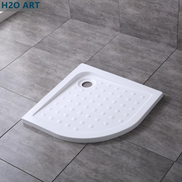 HA-TF01 Corner Acrylic Shower Base Bathtub Tray Shower Plate with Yes Skirt Structure