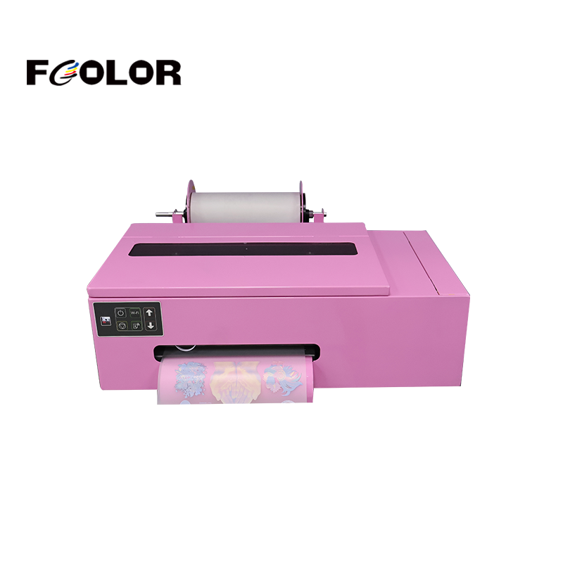 Semi Auto A4 Small DTF Flatbed Printer PET Film T Shirt Textile Printing Machine