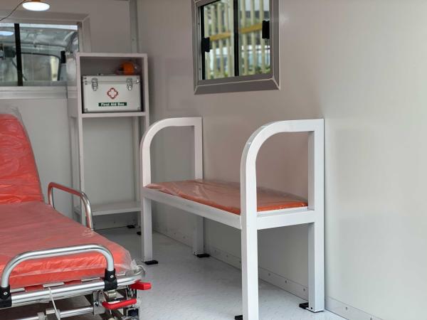 Triciclos motorizados Veículos de emergência 250CC Motos Ambulância Triciclo para adultos Big Wheel