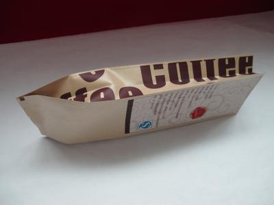 Food Grade Stand Up Kraft Paper Bag Manufacturer , food bag packaging supplies