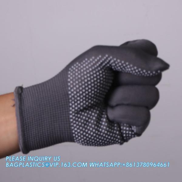 PVC Dotted Gloves PVC Dispensing glove Wear-Resistant Amd Anti-Skid Labor Protection Adhesive Gloves For Men And Women