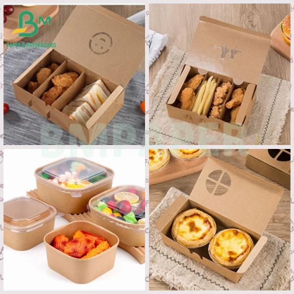 72 * 102 cm Oilproof Waterproof Snack Packaging PE Kraft Paper