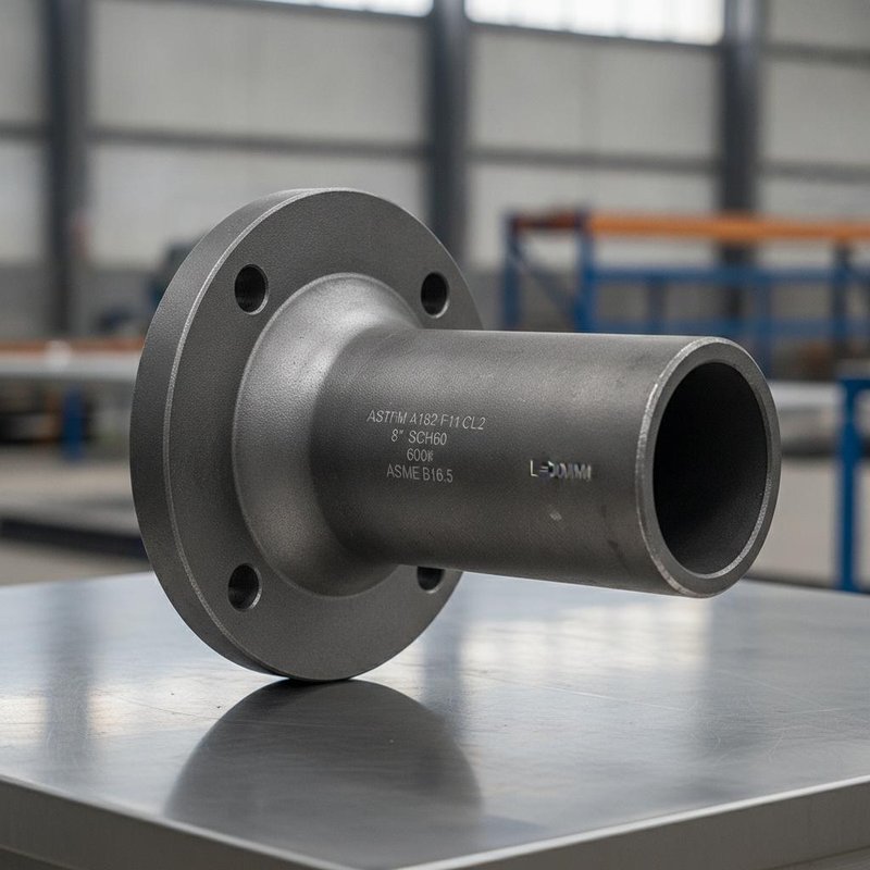 ASTM A182 F11 CL2 LWN Flange ASME B16.5 600# Forged Steel Flange
