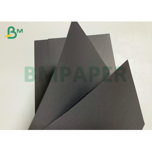 110g 250g 350g Solid Black Paper Board For Book Cover 750mm Roll