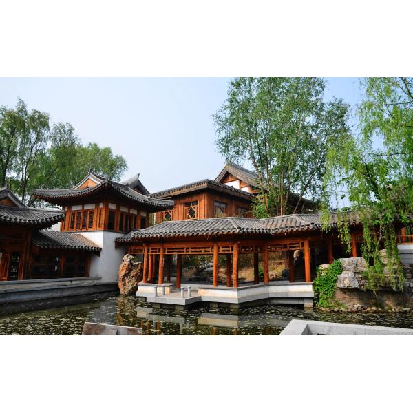 Traditional Chinese Temple Roof Tiles Grey Clay Durable Roofing Material Enhance Building Aesthetics